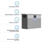 Зарядная станция Deye 2500W, 2.56kWh (SUN-BK250-2.56KWH-EU-AM4-18L) - уменьшенное изображение 8
