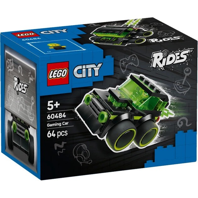 Конструктор LEGO City Автівки — Ігровий автомобіль для перегонів (60484) - зображення 1