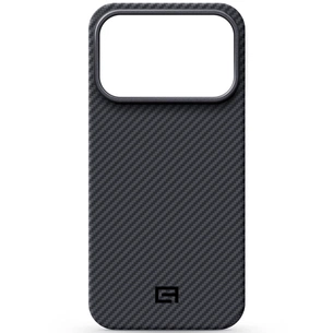 Чохол до мобільного телефона Armorstandart BlackIcon Aramid Twill MagCase Apple iPhone 17 Pro Black (ARM90149) зображення 1