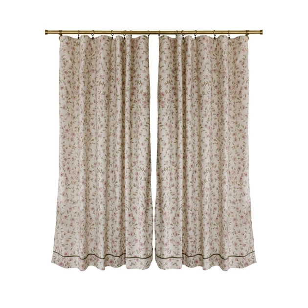 Штора Прованс комплект з підхватами Тереза квіточки 136х170 см 2 шт (034458) - picture 2