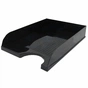 Лоток для паперів КіП горизонтальний, чорний (TRAYH-KIP-LG-04-B) - зменшене зображення 1