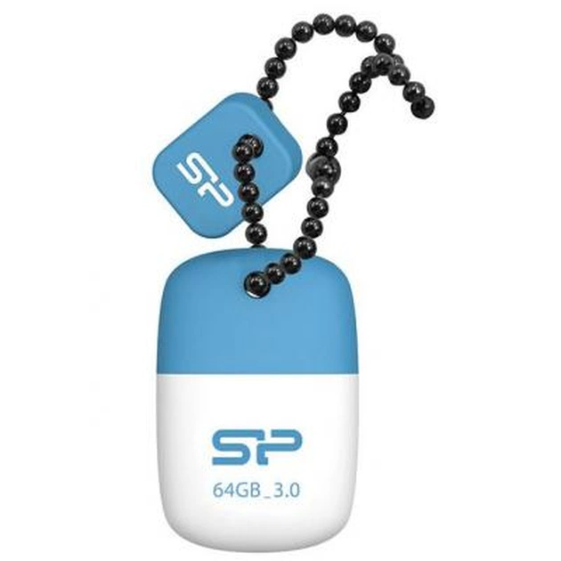 USB флеш накопичувач Silicon Power 64Gb Jewel J07 Blue USB 3.0 (SP064GBUF3J07V1B) - изображение 1