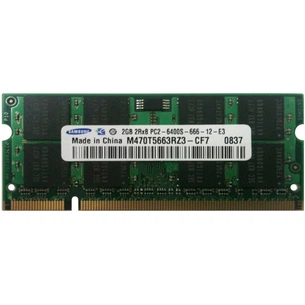 Модуль пам'яті для ноутбука SoDIMM DDR2 2GB 800 MHz Samsung (M470T5663RZ3-CF7) зображення 1