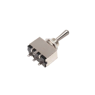 Перемикач для гітари Paxphil Closed 3-Way Toggle Switch (Chrome) (TGS205) зображення 1