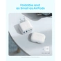 Зарядное устройство Anker 2xUSB-C + 2xUSB 50W white (A121EG21) - уменьшенное изображение 3