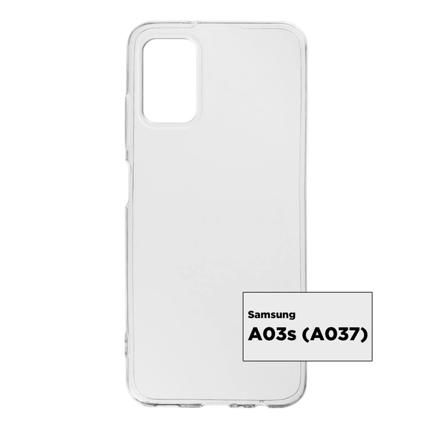 Чохол до мобільного телефона Armorstandart Air Series Samsung A03s (A037) Transparent (ARM64661) - зображення 1