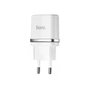 Зарядний пристрій Hoco C12 2*USB, 2.4A, White (62704) - уменьшенное изображение 1
