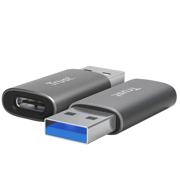 Перехідник USB-C to USB-A 3.2 Adapter 2-Pack Trust (25573_TRUST) - изображение 1
