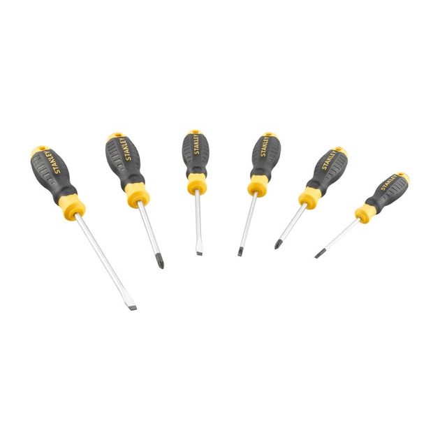 Набор отверток Stanley CushionGrip, 6 шт (STHT16172-0) - изображение 1