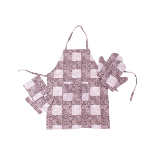 Фартух MirSon Набір №213 - Persia дві прихватки + дві рукавички-прихватки + фартух (2200006754282) зображення 1