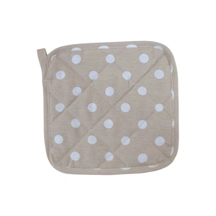 Кухонна прихватка Прованс горох бежевий 20х20 см (4823093405684) зображення 1