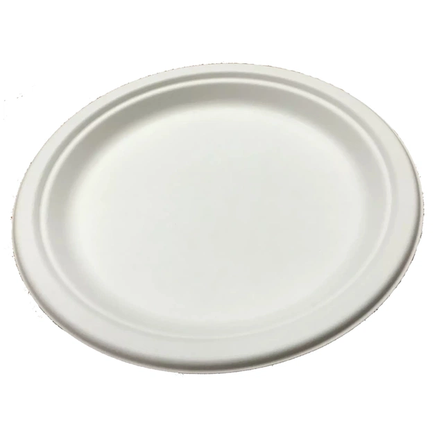 Тарілки одноразові Stella великі з тростини D22 см 6 шт. (4820102052884) - picture 2