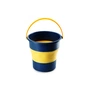 Відро складне СИЛА силіконове 4,6 л orange-black (961001) - зменшене зображення 2
