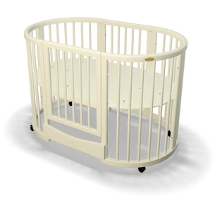 Ліжечко Ingvart Smartbed Plus Round сл. кістка (4731015) зображення 1