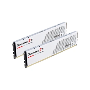 Модуль пам'яті для комп'ютера DDR5 32GB (2x16GB) 6400 MHz Ripjaws S5 Matte White G.Skill (F5-6400J3648F16GX2-RS5W) зображення 1