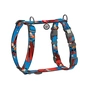 Шлея для собак WAUDOG Nylon H-подібна з QR-паспортом "Сила Супермена", пластиковий фастекс XL (346-1079) - зменшене зображення 1