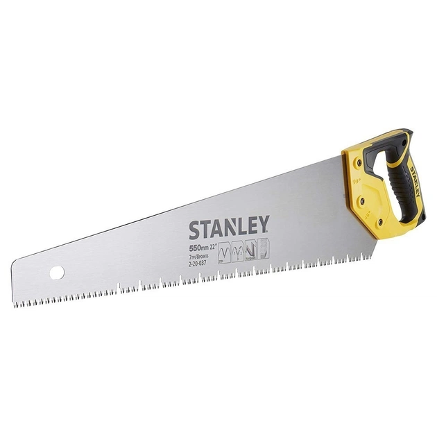 Ножівка Stanley Jet-Cut, по гіпсокартону, довжина 550мм. (2-20-037) - picture 2