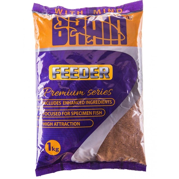 Прикормка Brain fishing 2015 PREMIUM FEEDER (премиум фидер) 1 kg (200.12.85) - зображення 1