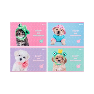 Альбом для малювання Kite Studio Pets 24 аркушів (SP24-242) зображення 1