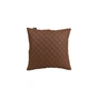Подушка EVAtech ECO 40x40 см коричнева з коричневою ниткою (SPBCSZZ) - зменшене зображення 1