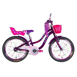 Велосипед Formula 20" Kid FLOWER PREMIUM BH рама-10" ST 2026 фіолетовий (OPS-FRK-20-245) зображення 1