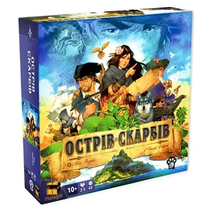 Настільна гра WoodCat Острів Скарбів (Treasure Island) (укр.) (ВР_ОС) зображення 1