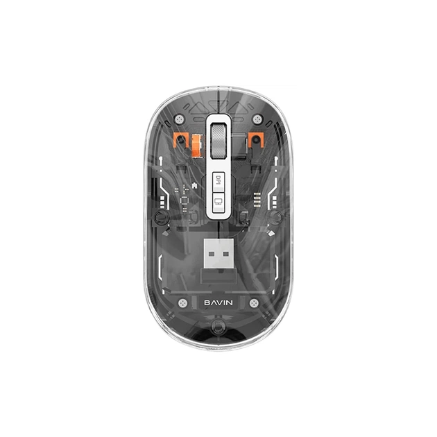 Мишка BAVIN G-K-993 Wireless/Bluetooth Black (G-K-993-BK) - зображення 1
