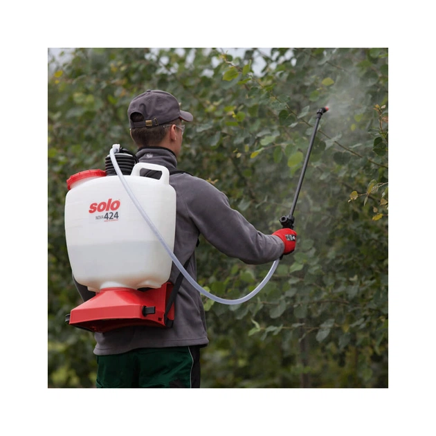 Обприскувач Solo ручний ранцевий 16 л, поршневий, тиск 4 бар, трубка 50 см, вага 5.1 кг (424NOVA) - изображение 5