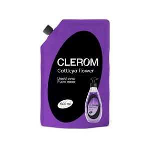 Рідке мило Clerom Cattleya flower Дой-пак 500 мл (4820287020173) зображення 1