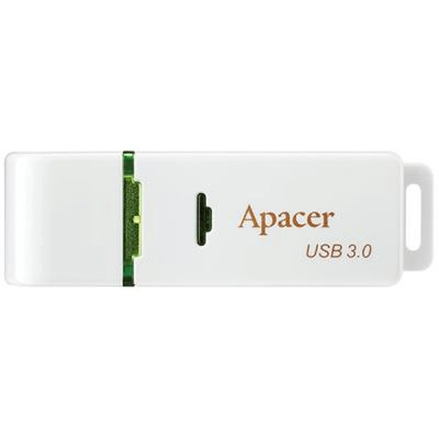 USB флеш накопичувач Apacer 16GB AH358 White USB 3.0 (AP16GAH358W-1) - изображение 1