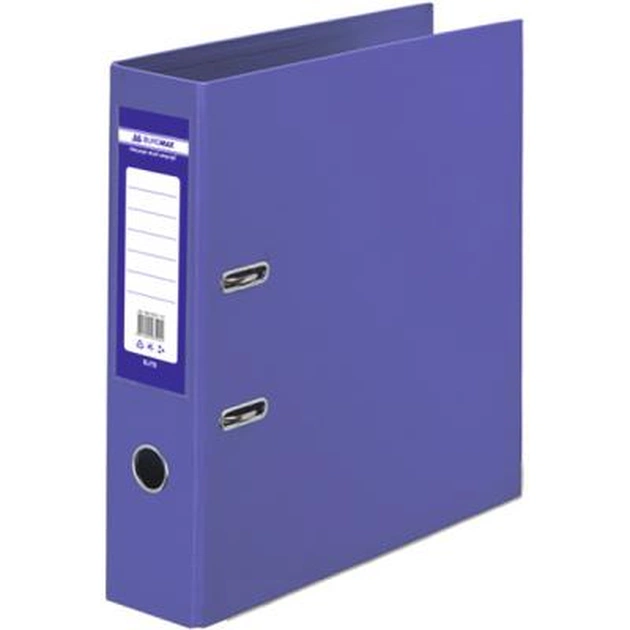 Папка - реєстратор Buromax А4 double sided, 70мм, PP, purple, built-up (BM.3001-07c) - зображення 1