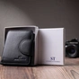 Гаманець ST Leather З натуральної шкіри Чорний (22701) - зменшене зображення 11