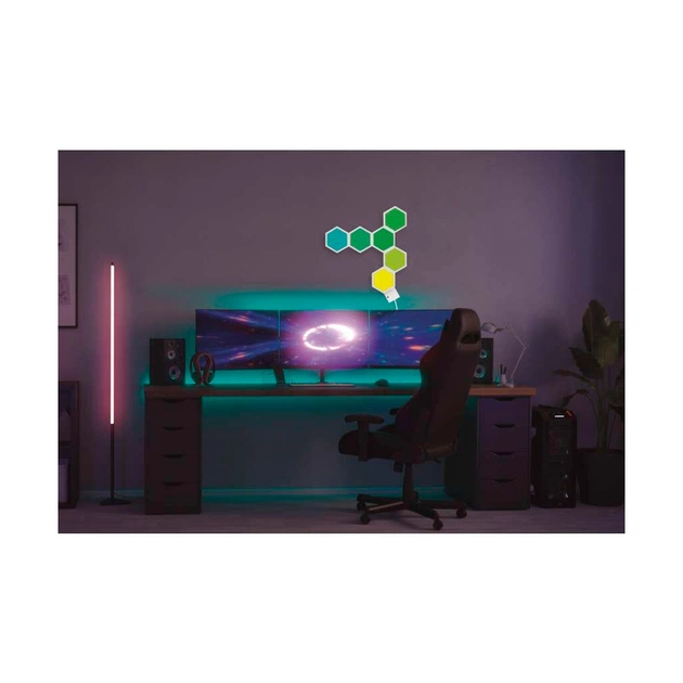 Світильник EMOS ZIW426R HEXAGON 6 light panels RGBIC WiFi (ZIW426R) - picture 12