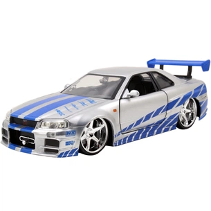 Машина Jada металева Форсаж Ніссан Скайлайн BNR-34 2002 1:24 (253203044) зображення 1