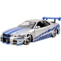 Машина Jada металева Форсаж Ніссан Скайлайн BNR-34 2002 1:24 (253203044) - зменшене зображення 1