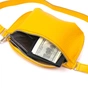 Сумка Shvigel Шкіряна бананка Жовта (16377) - зменшене зображення 6
