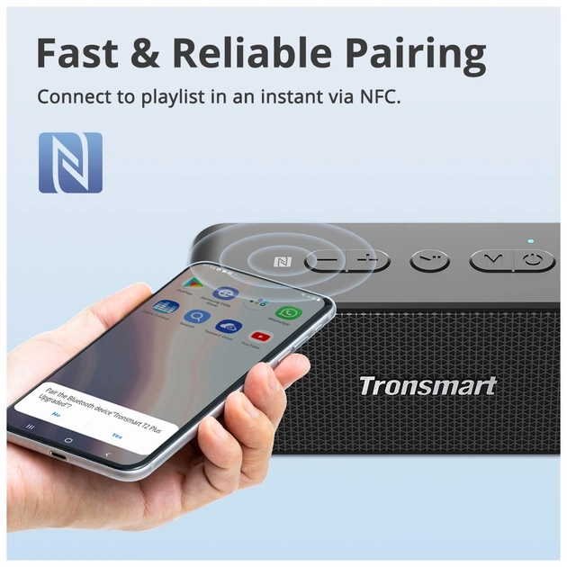 Акустична система Tronsmart T2 Plus Upgraded Black (1019754) - picture 10