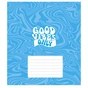 Зошит Школярик Good vibes only 18 аркушів клітинка (018-3561K) - зменшене зображення 3