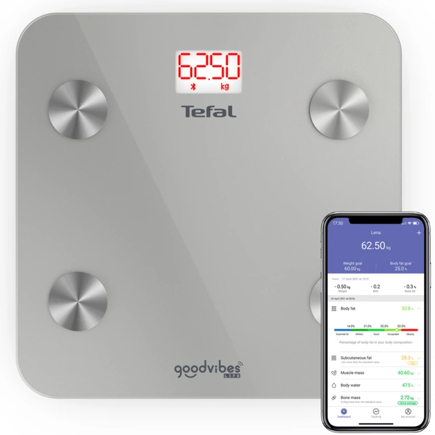 Ваги підлогові Tefal BM9600S1 - зображення 2