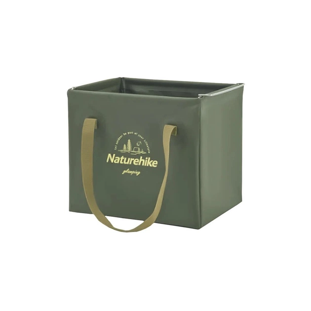 Ведро складное Naturehike CNH22SN002 ПВХ 20л Moss Green (6927595794951) - изображение 1