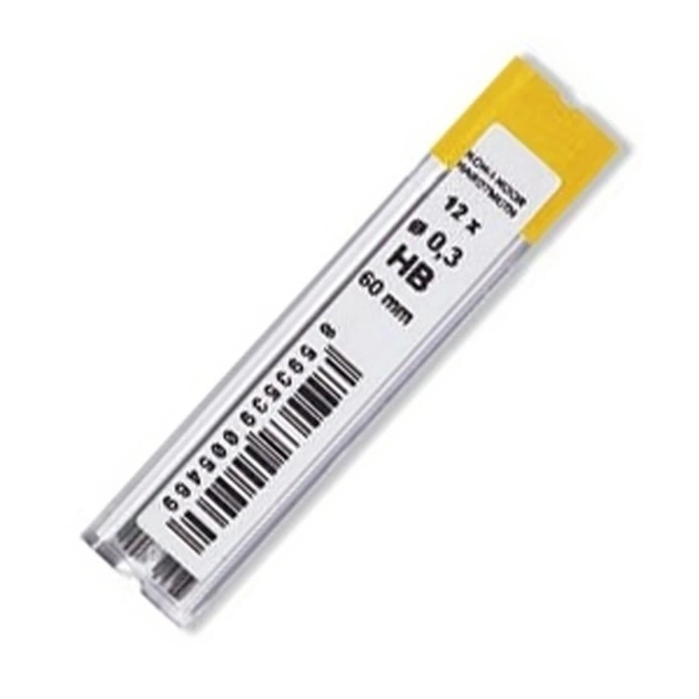 Грифель для механічного олівця Koh-i-Noor 4132.HB, 0.3 мм, 12шт (41320HB006PK) - изображение 1