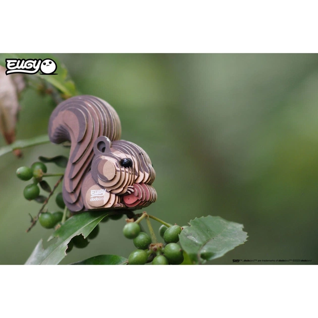 Пазл Eugy 3D Зоопарк Бурундук (XEG-041) - picture 7