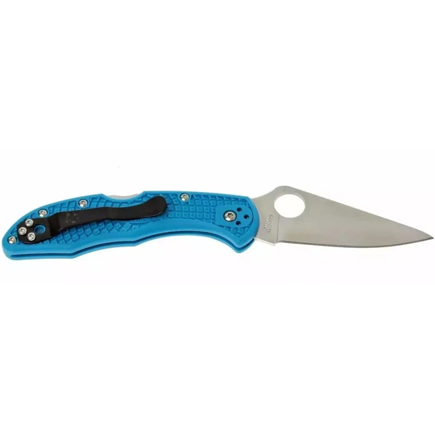 Ніж Spyderco Delica 4 Flat Ground Blue (C11FPBL) - зображення 2