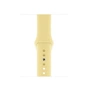 Ремінець до смарт-годинника Apple 40mm Sport Band Lemon Cream - S/M & M/L (MWUU2ZM/A) - зменшене зображення 3