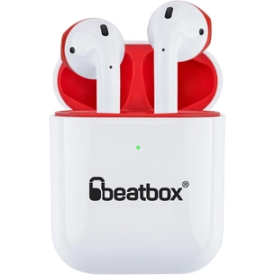 Навушники BeatBox PODS AIR 2 Wireless Charging White-Red (bbpair2wcwr) зображення 1