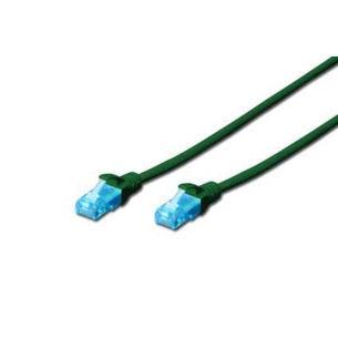 Патч-корд 5м, UTP, cat.5e, AWG 26/7, CCA, PVC, grey Digitus (DK-1512-050) зображення 1