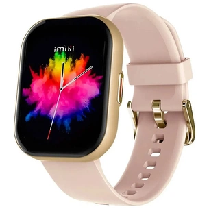 Смарт-годинник iMiki SE1 Gold Silicone Strap зображення 1