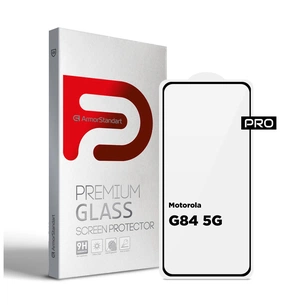 Скло захисне Armorstandart Pro Motorola G84 5G Black (ARM70890) зображення 1