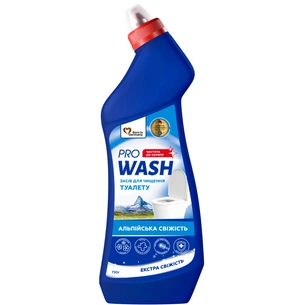 Засіб для чищення унітазу Pro Wash Альпійська свіжість 750 г (4262396145482) зображення 1