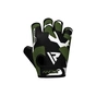 Рукавички для фітнесу RDX F6 Sumblimation Black/Green S (WGS-F6GN-S) - зменшене зображення 3